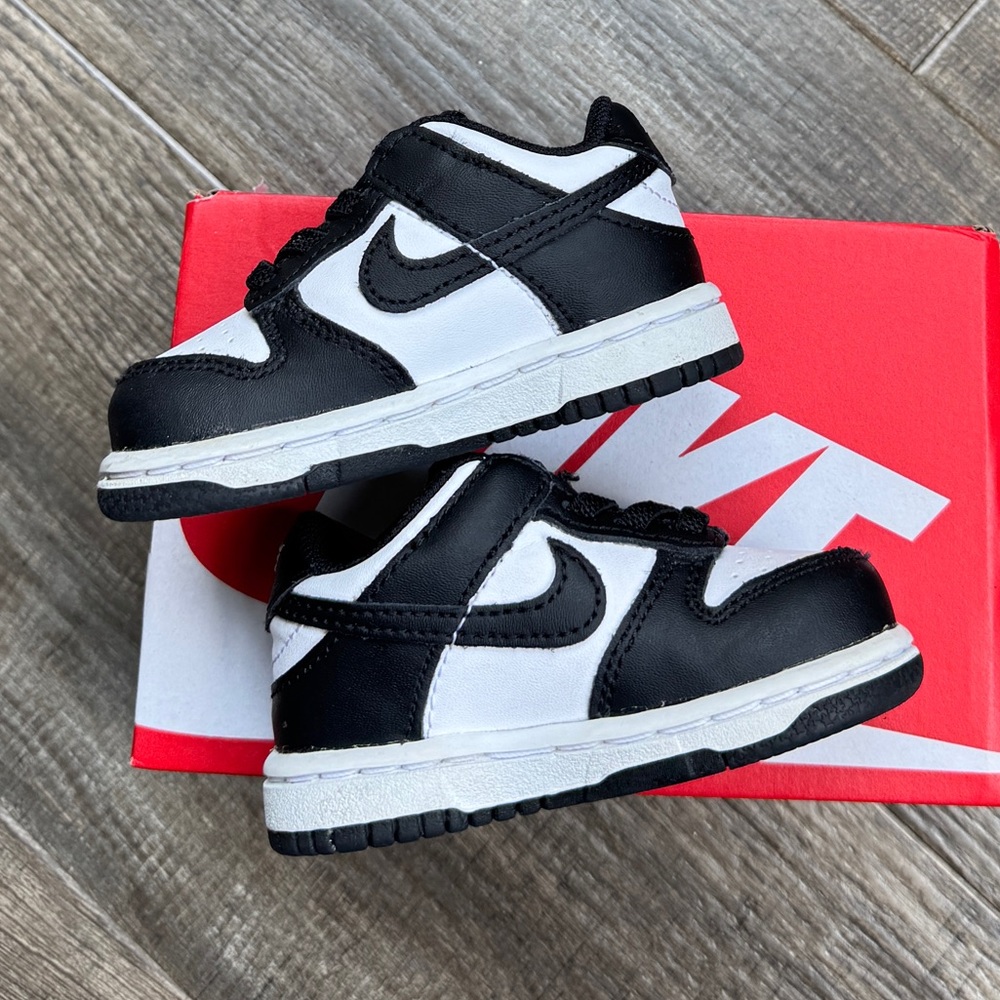 Nike panda low black white 4c - Picture 2 of 4